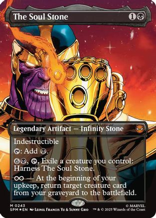 Image of The Soul Stone (Borderless) [Marvel's Spider-Man]