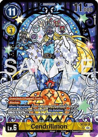 Image of Cendrillmon (Premium Heroines Set Ver.2) (ST19-12) - Starter Deck 19: Fable Waltz Foil