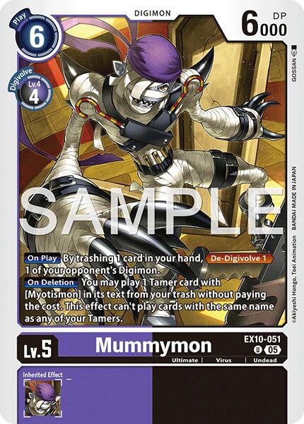 Image of Mummymon [EX10-051] [Sinister Order]