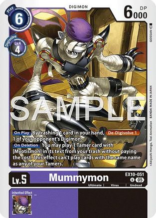 Image of Mummymon [EX10-051] [Sinister Order]