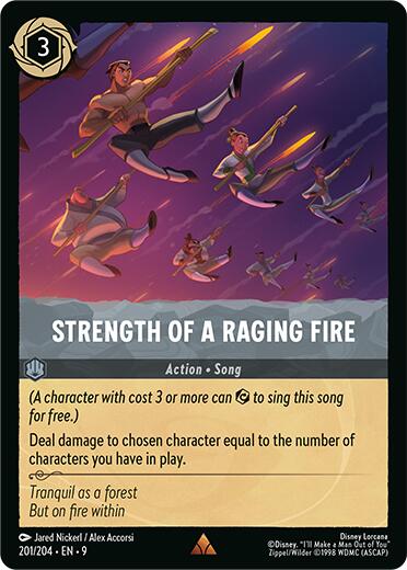 Image of Strength of a Raging Fire (201/204) [Fabled]