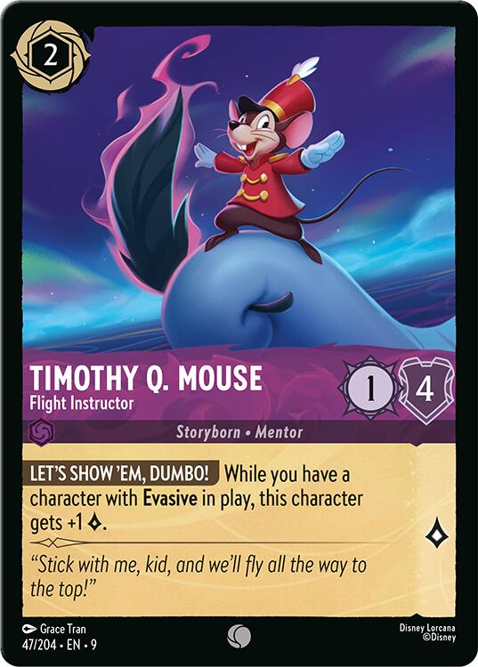 Image of Timothy Q. Mouse - Flight Instructor (47/204) [Fabled]