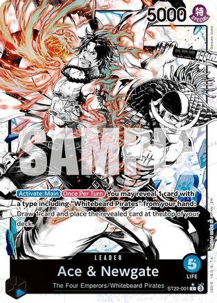 Image of Ace & Newgate (Parallel) [Starter Deck: Ace & Newgate]