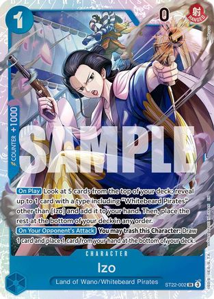 Image of Izo [Starter Deck: Ace & Newgate]