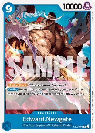 Image of Edward.Newgate (ST22-003) - Starter Deck 22: Ace & Newgate