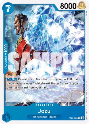 Image of Jozu (ST22-006) - Starter Deck 22: Ace & Newgate