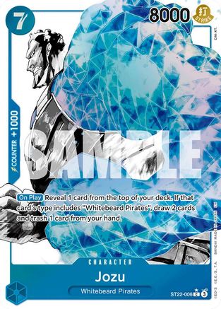 Image of Jozu (Parallel) (ST22-006) - Starter Deck 22: Ace & Newgate Foil