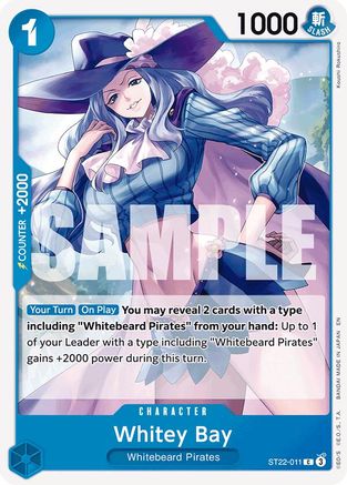 Image of Whitey Bay (ST22-011) - Starter Deck 22: Ace & Newgate
