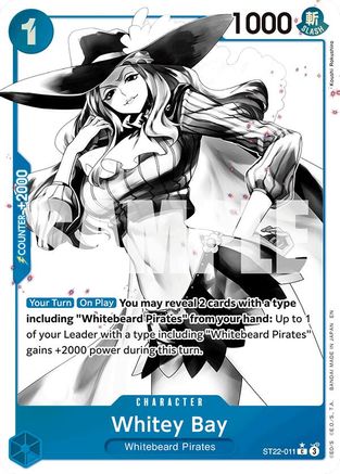 Image of Whitey Bay (Parallel) (ST22-011) - Starter Deck 22: Ace & Newgate Foil