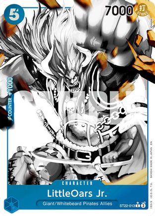 Image of LittleOars Jr. (Parallel) (ST22-013) - Starter Deck 22: Ace & Newgate Foil