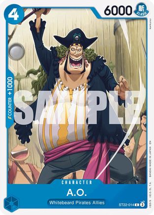 Image of A.O. (ST22-014) - Starter Deck 22: Ace & Newgate