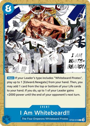 Image of I Am Whitebeard!! (ST22-015) - Starter Deck 22: Ace & Newgate