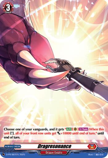 Image of Dragresonance (Foil) (D-PR/887EN) [D Promo Cards]