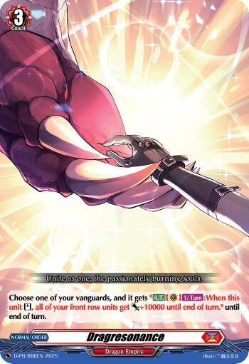 Image of Dragresonance (Foil) (D-PR/886EN) [D Promo Cards]