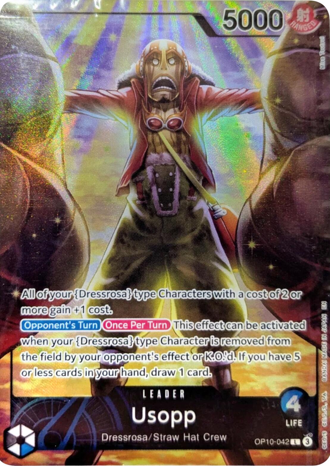 Image of Usopp (Official Playmat -Limited Edition Vol. 3-) [One Piece Promotion Cards]