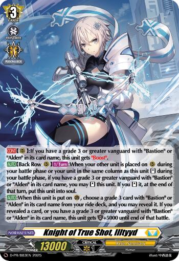 Image of Knight of True Shot, Illtyyd (Foil) (D-PR/883EN) [D Promo Cards]