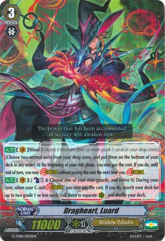 Image of Dragheart, Luard (RRR) (G-TD10/003EN) [Ritual of Dragon Sorcery]