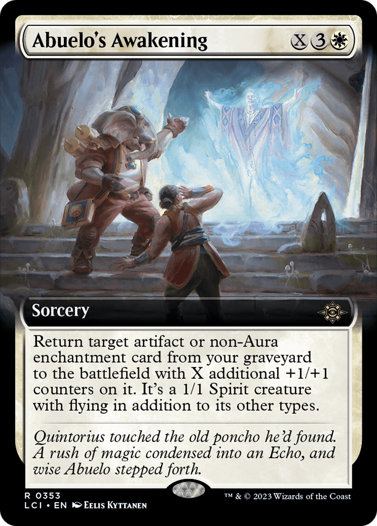 Image of Abuelo's Awakening (Extended Art) [The Lost Caverns of Ixalan]