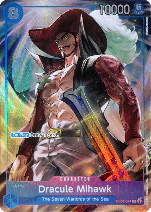 Image of Dracule Mihawk (Seven Warlords of the Sea Binder Set) [One Piece Promotion Cards]