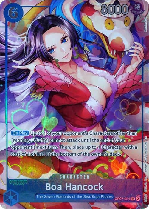 Image of Boa Hancock (Seven Warlords of the Sea Binder Set) [One Piece Promotion Cards]