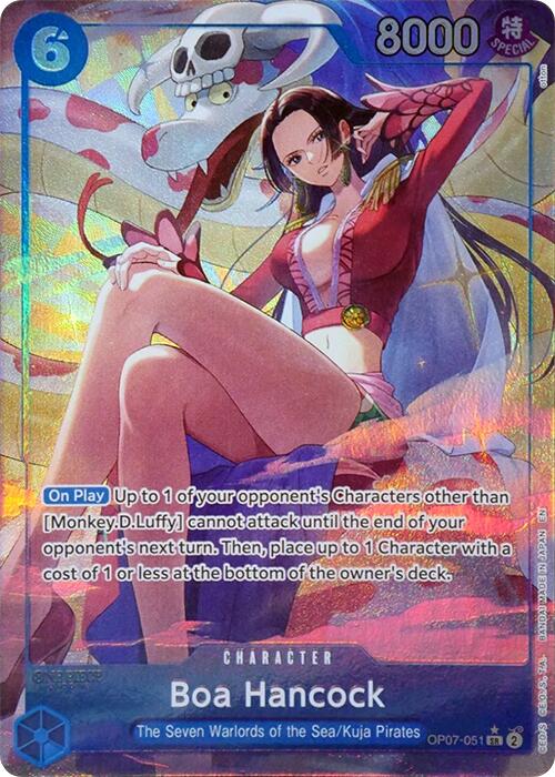 Image of Boa Hancock (Seven Warlords of the Sea Binder Set) (Alternate Art) [One Piece Promotion Cards]