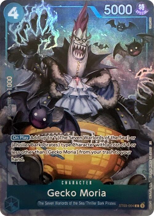 Image of Gecko Moria (Seven Warlords of the Sea Binder Set) [One Piece Promotion Cards]