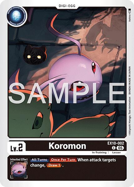 Image of Koromon [EX10-002] [Sinister Order]