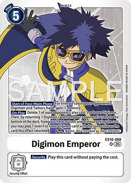 Image of Digimon Emperor [EX10-068] [Sinister Order]