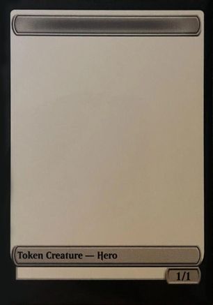 Image of Blank Hero Token [FINAL FANTASY Tokens]