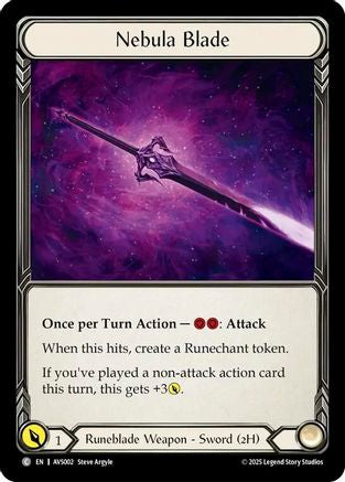 Image of Nebula Blade [AVS002] (Armory Deck: Legends Viserai)