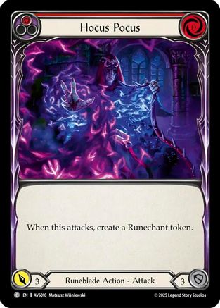 Image of Hocus Pocus (Red) [AVS010] (Armory Deck: Legends Viserai)