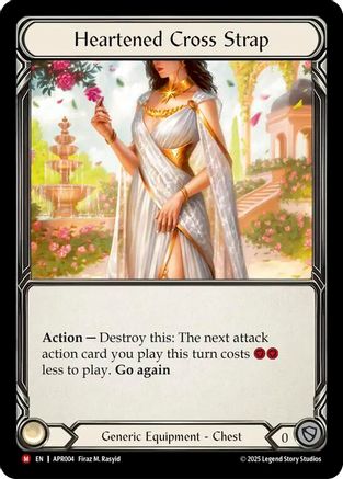 Image of Heartened Cross Strap [APR004] (Armory Deck: Legends Prism)