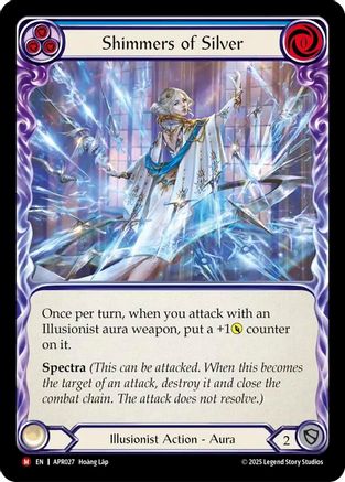 Image of Shimmers of Silver [APR027] (Armory Deck: Legends Prism)