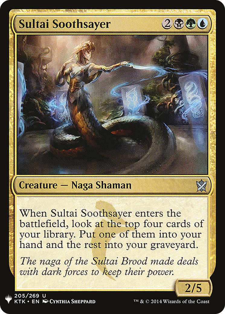 Image of Sultai Soothsayer [Mystery Booster]