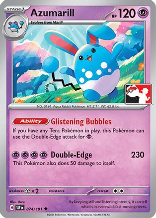 Image of Azumarill (074/191) [Prize Pack Series Seven]