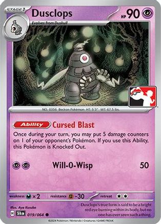 Image of Dusclops (019/064) [Prize Pack Series Seven]