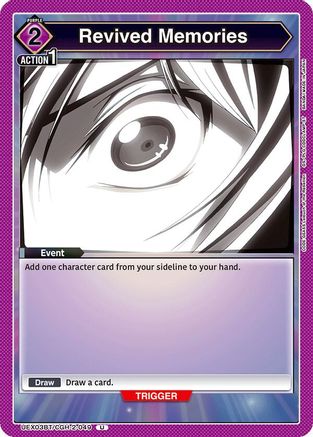 Image of Revived Memories (UEX03BT/CGH-2-049) - UEX03BT CODE GEASS Lelouch of the Rebellion Vol2
