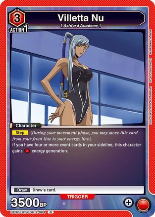 Image of Villetta Nu (UEX03BT/CGH-2-064) - UEX03BT CODE GEASS Lelouch of the Rebellion Vol2 Foil
