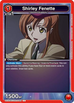 Image of Shirley Fenette (UEX03BT/CGH-2-069) - UEX03BT CODE GEASS Lelouch of the Rebellion Vol2