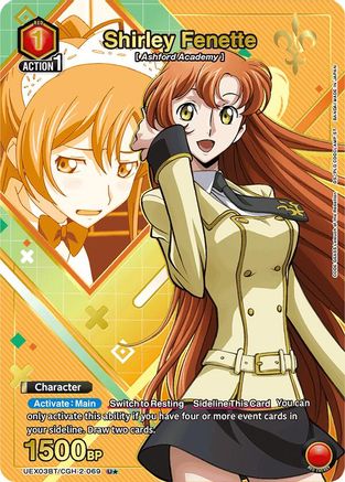Image of Shirley Fenette (U*) (UEX03BT/CGH-2-069) - UEX03BT CODE GEASS Lelouch of the Rebellion Vol2 Foil