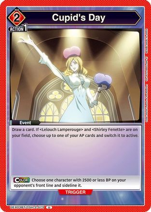 Image of Cupid's Day (UEX03BT/CGH-2-073) - UEX03BT CODE GEASS Lelouch of the Rebellion Vol2