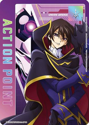 Image of Action Point Card (AP01) (UEX03BT/CGH-2-AP01) - UEX03BT CODE GEASS Lelouch of the Rebellion Vol2 Foil