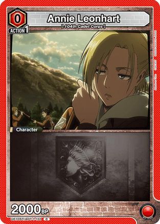 Image of Annie Leonhart (UE10ST/AOT-1-101) - UE10ST Attack on Titan Starter Deck