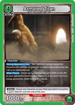 Image of Armored Titan (UE10ST/AOT-1-112) - UE10ST Attack on Titan Starter Deck