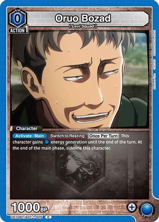Image of Oruo Bozad (UE10BT/AOT-1-005) - UE10BT Attack on Titan