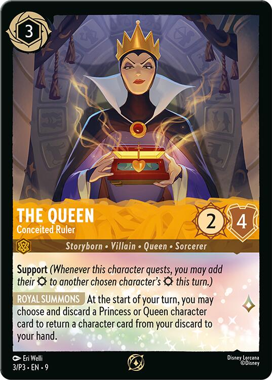 Image of The Queen - Conceited Ruler (3/P3) [Promo Cards]