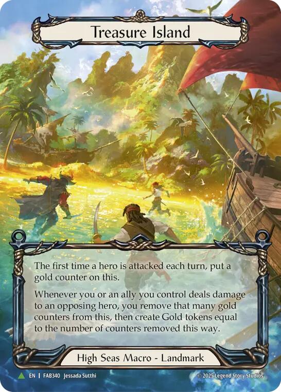 Image of Treasure Island [FAB340] (Promo)  Cold Foil