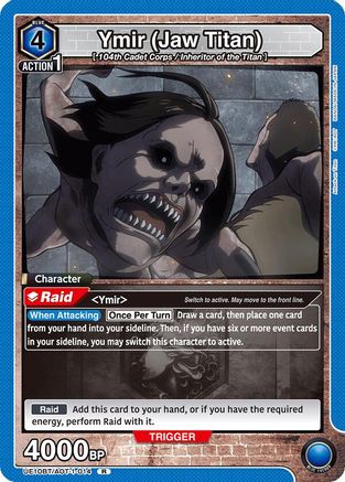 Image of Ymir (Jaw Titan) (UE10BT/AOT-1-014) - UE10BT Attack on Titan Foil