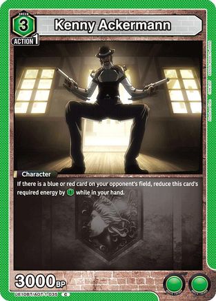 Image of Kenny Ackermann (035) (UE10BT/AOT-1-035) - UE10BT Attack on Titan