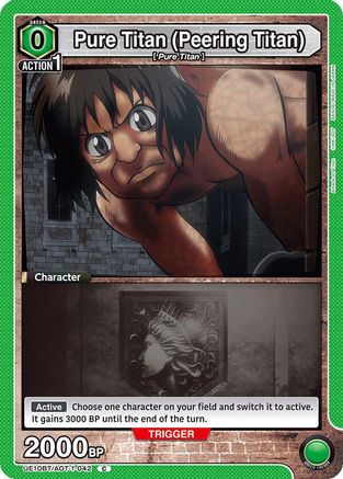Image of Pure Titan (Peering Titan) (UE10BT/AOT-1-042) - UE10BT Attack on Titan